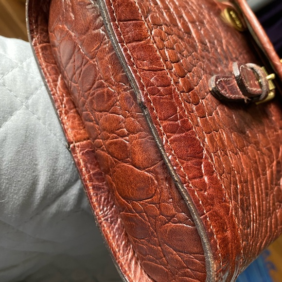 Vintage Mulberry croco embossed bag - Picture 5 of 9